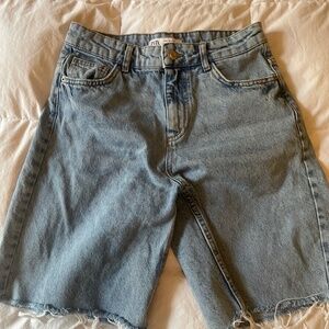 Zara Blue Jean shorts